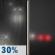 Sunday Night: Chance Light Rain then Patchy Fog