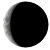 Waning Crescent, 25 days, 1 hours, 24 minutes in cycle