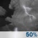 Monday Night: Chance Showers And Thunderstorms